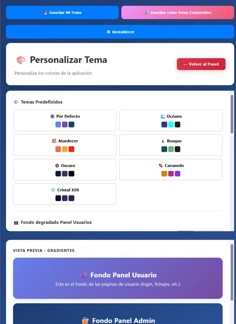 Personalización